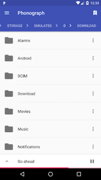 Descargar Phonograph Music Player Música y audio para Android captura de pantalla 5