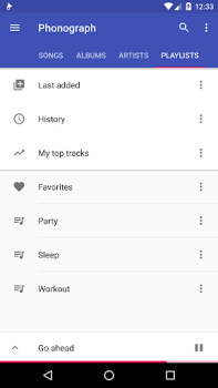 Descargar Phonograph Music Player Música y audio para Android captura de pantalla 6