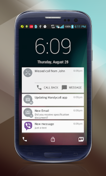 Descargar Lollipop Lockscreen Android L Personalización para Android captura de pantalla 2