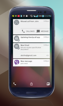 Descargar Lollipop Lockscreen Android L Personalización para Android captura de pantalla 3