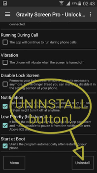 Descargar Gravity Screen - On/Off Herramientas para Android captura de pantalla 2