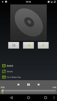 Descargar AOSP Music+ Música y audio para Android captura de pantalla 2