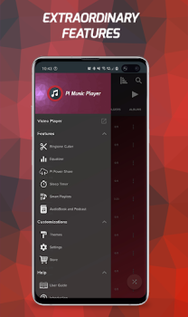 Descargar Reproductor música Pi - MP3 Música y audio para Android captura de pantalla 7