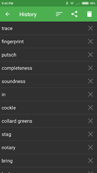Descargar Diccionario Inglés - Offline Libros y referencia para Android captura de pantalla 7