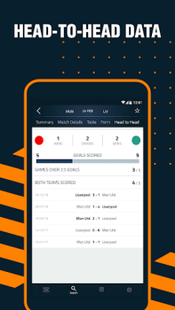 Descargar Goal Live Scores Deporte para Android captura de pantalla 3