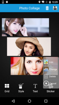 Descargar Foto Collage Editor Foto para Android captura de pantalla 5