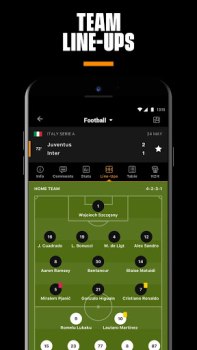 Descargar LiveScore Resultados de fútbol Deporte para Android captura de pantalla 3