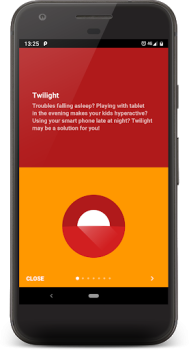 Descargar Twilight: Filtro de luz azul Salud y estado fisico para Android captura de pantalla 3
