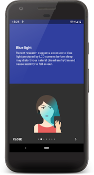 Descargar Twilight: Filtro de luz azul Salud y estado fisico para Android captura de pantalla 5