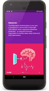 Descargar Twilight: Filtro de luz azul Salud y estado fisico para Android captura de pantalla 7