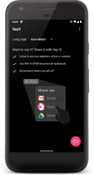 Descargar SayIt: Leer con orejas Herramientas para Android