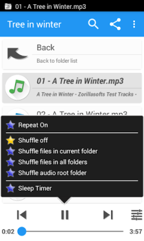 Descargar Music Folder Player Música y audio para Android captura de pantalla 2