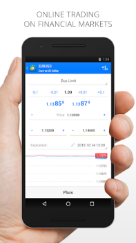 Descargar MetaTrader 4 Trading en Fórex Finanzas para Android captura de pantalla 3