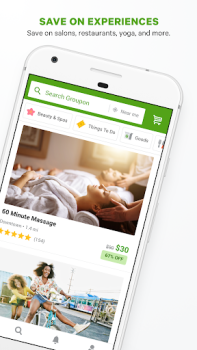 Descargar Groupon: compra nuevas ofertas Compras para Android captura de pantalla 2