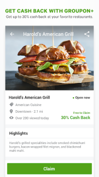 Descargar Groupon: compra nuevas ofertas Compras para Android captura de pantalla 4