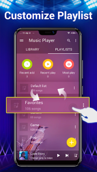 Descargar Reproductor de música Música y audio para Android captura de pantalla 3