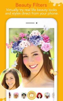 Descargar YouCam Fun Divertidos filtros Foto para Android captura de pantalla 2