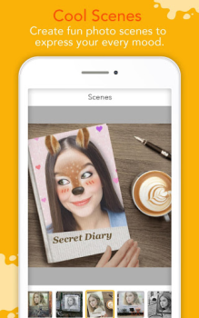 Descargar YouCam Fun Divertidos filtros Foto para Android captura de pantalla 5
