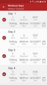 Descargar Entrenamiento abdominales A6W Salud y estado fisico para Android captura de pantalla 4