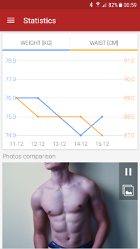 Descargar Entrenamiento abdominales A6W Salud y estado fisico para Android captura de pantalla 6