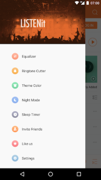 Descargar LISTENit Música y audio para Android captura de pantalla 2