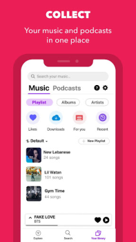 Descargar Anghami: Play music & Podcasts Música y audio para Android captura de pantalla 2
