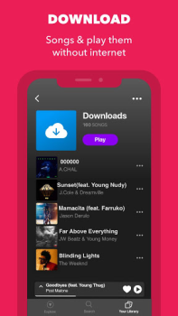 Descargar Anghami: Play music & Podcasts Música y audio para Android captura de pantalla 4