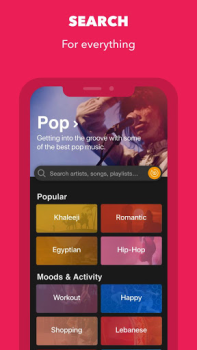 Descargar Anghami: Play music & Podcasts Música y audio para Android captura de pantalla 5