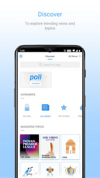 Descargar Inshorts - News in 60 words Noticias y revistas para Android captura de pantalla 5