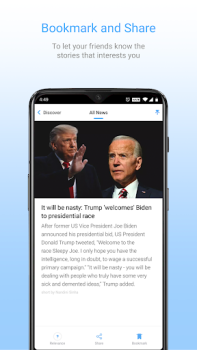 Descargar Inshorts - News in 60 words Noticias y revistas para Android captura de pantalla 7