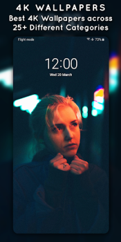 Descargar 4K Wallpapers, Auto Changer Personalización para Android captura de pantalla 3