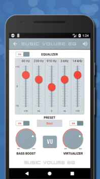 Descargar Musica Volumen EQ Ecualizador Música y audio para Android captura de pantalla 4