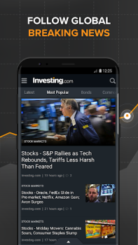 Descargar Investing.com Bolsa de Valores Finanzas para Android captura de pantalla 3