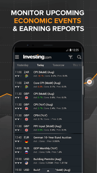 Descargar Investing.com Bolsa de Valores Finanzas para Android captura de pantalla 4