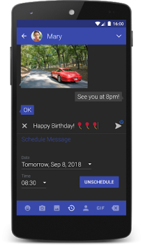 Descargar Textra SMS Comunicación para Android captura de pantalla 6