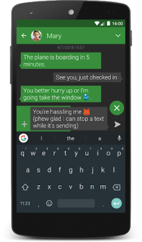 Descargar Textra SMS Comunicación para Android captura de pantalla 7