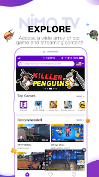 Descargar Nimo TV - directos de juegos Entretenimiento para Android captura de pantalla 3
