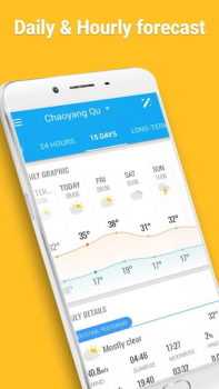 Descargar Pronóstico del tiempo en ámbar Clima para Android captura de pantalla 3