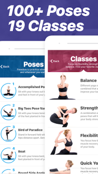 Descargar Yoga - posturas y clases Salud y estado fisico para Android captura de pantalla 2