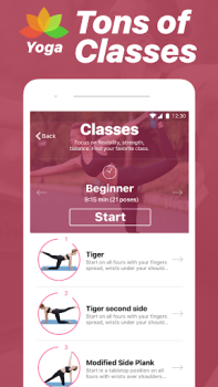 Descargar Yoga - posturas y clases Salud y estado fisico para Android captura de pantalla 3