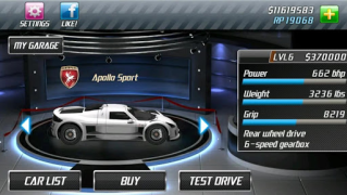 Descargar Drag Racing Raza para Android captura de pantalla 6