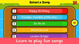 Descargar Pequeño Piano Maternidad e infancia para Android captura de pantalla 7