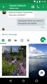 Descargar Hangouts Comunicación para Android captura de pantalla 3