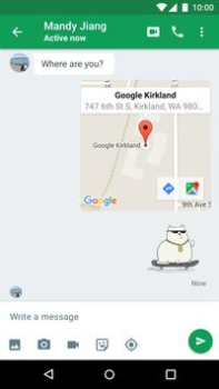 Descargar Hangouts Comunicación para Android captura de pantalla 4