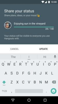 Descargar Hangouts Comunicación para Android captura de pantalla 6