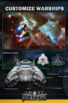 Descargar Galaxy Reavers-Space RTS Estrategias para Android captura de pantalla 3