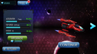 Descargar Space Racing 3D Raza para Android captura de pantalla 3