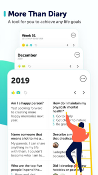 Descargar Grid Diary - Journal, Planner Estilo de vida para Android captura de pantalla 5