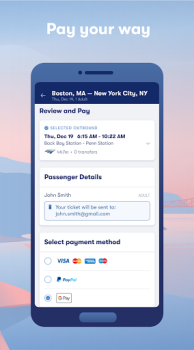 Descargar Omio: Trenes, buses y viajes Viajes para Android captura de pantalla 4