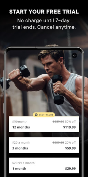 Descargar Centr: Personal Training App Salud y estado fisico para Android captura de pantalla 2
